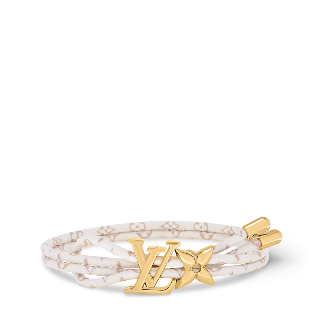 LV Bloom Bracelet - Luxury Other Leathers Beige | LOUIS VUITTON